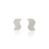 Silver Ear Studs "Bird"